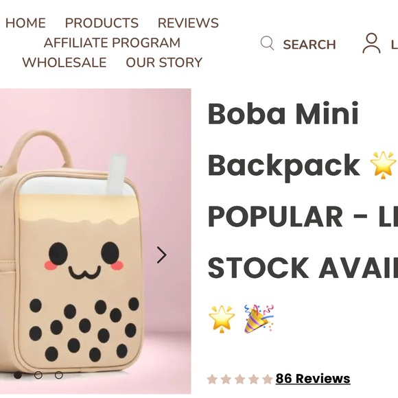 Mini Boba Backpack - Picture 5 of 6